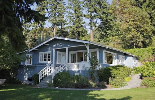 Bainbridge Island Cabaña | Casas de playa agradable Casa de playa frente al mar de la isla de Bainbridge
