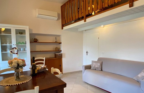 Marone Casa | Agradable casa de vacaciones en Marone con balcón o terraza