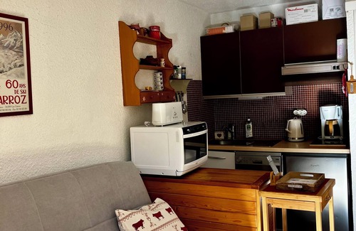 Les Carroz-d'Araches Apartamento | Pleasant Savoyard resort studio