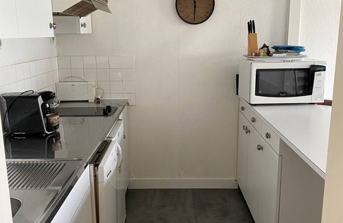 Saint-Cast-le-Guildo Apartamento | Pleasant sea view apartment near the Saint Cast golf course, 1 bedroom, sleeps 4