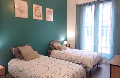 Centre Ville Apartamento | Plein centre- 90m Cathédrale - 2ch - 4 couchages - 6 personnes