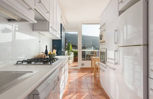 La Mancha Apartamento | Vistas espectacular, piscina privada, wifi, jardín en Villas Alberto Dorner [A]
