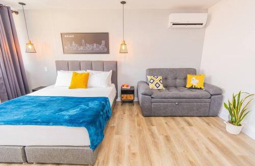 La Aguacatala Apartamento | Poblado, Modern studio, coworking, A/C, Gym 1411