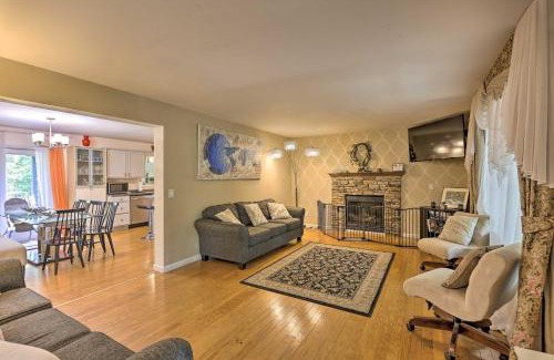 Albrightsville Casa | Poconos Family Retreat with Private Yard and Hot Tub!