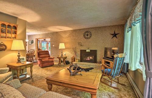 Locust Lake Village Casa | Poconos Home with Fire Pit, Walk to Locust Lake!