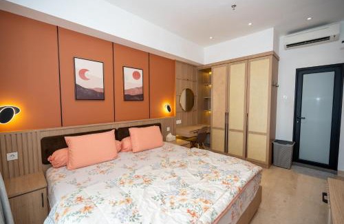 Kesawan Apartamento | Podomoro City Deli Medan Tower Empire - Japandi Style - 2BR Family Suite 3 beds - 87m