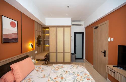 Kesawan Apartamento | Podomoro City Deli Medan Tower Empire - Japandi Style - 2BR Family Suite 3 beds - 87m