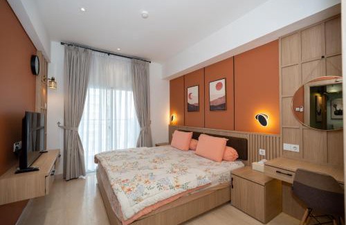 Kesawan Apartamento | Podomoro City Deli Medan Tower Empire - Japandi Style - 2BR Family Suite 3 beds - 87m
