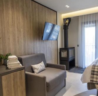 Kalambaka Apartamento | Polyzos Luxury Suites Meteora #8 - Adults Friendly