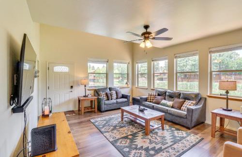 Pinetop-Lakeside Casa | Pond Access and Private Dock Lakeside Cabin