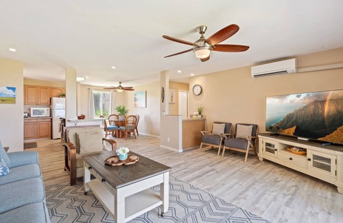 Kapaa Condominio | PONO KAI B109, FRENTE AL MAR, PASEO FÁCIL A LA CIUDAD, CAMINO DE PLAYA Y BICICLETA, VISTA A LA SALIDA DEL SOL