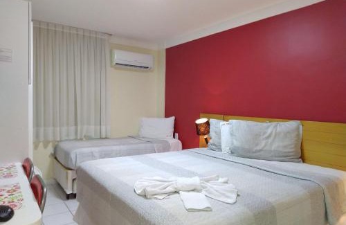 Ponta Negra Apartamento | Ponta Negra Beach beira-mar ap 216