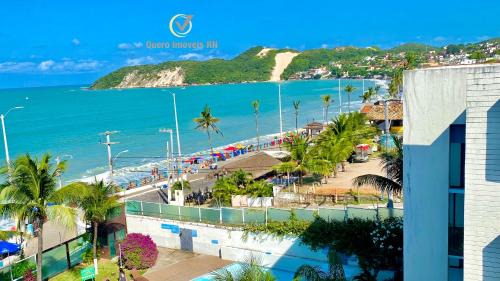 Ponta Negra Apartamento | Ponta Negra Beach beira-mar ap 216