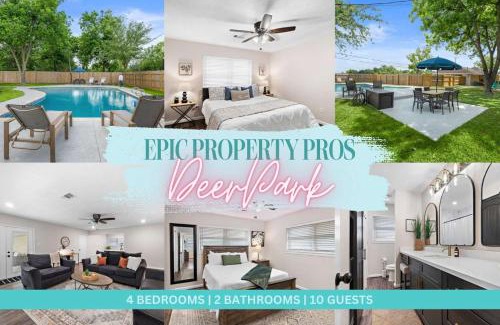 Deer Park Casa | Pool 5 Star Large Deer Park home Super Host