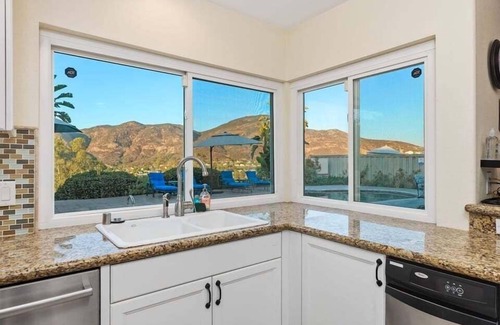 San Carlos Casa | Pool, A/C, fire pit, views of Cowles Mountain - Hemingway Heaven - New Listing with a pool!