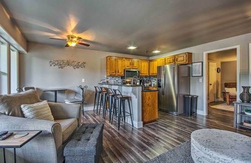 Afton Condominio | Pool Access: Condo w/ Patio in Afton