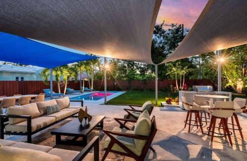 Del-Ida Park Historic District Casa | Pool and Spacious Backyard - Delray Beach Home