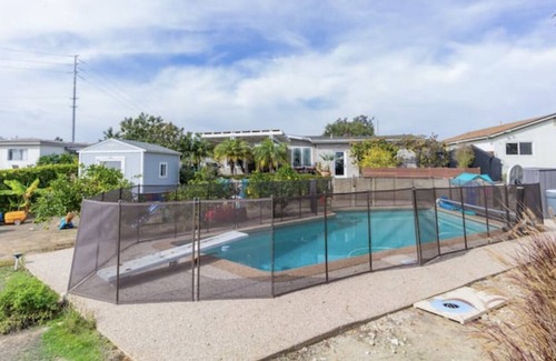 Bay Ho Casa | Pool & Fun in Sunny San Diego w/ BBQ, A/C in 4 Bed