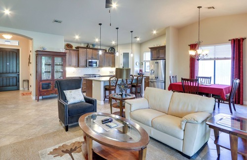 Apache Wells Casa | Pool & Golf Course Access at Mesa Vacation Rental