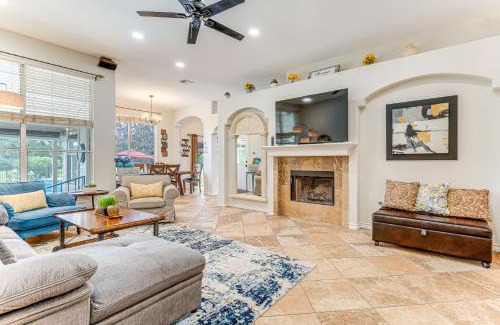 Round Rock Casa | Pool, Hot Tub and BBQ Family Home in Round Rock