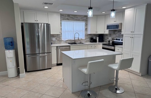 North Fort Myers Casa | 3 bed 2 bath pool home with 2 car garage and water access