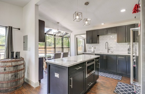 Dover Casa | Pool Table, Fire Pit: Spacious Home in Dover!
