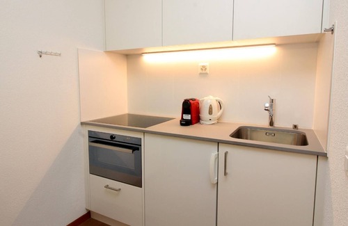Sankt Moritz-Bad Apartamento | Casa de apartamentos en una ubicación muy céntrica en St. Moritz-Bad