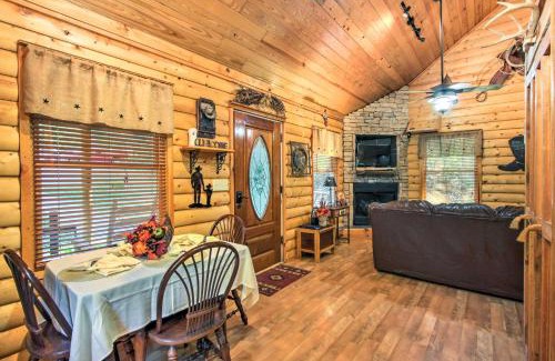 Cosby Casa | Porch and Fire Pit Rustic Log Cabin in Smokies!