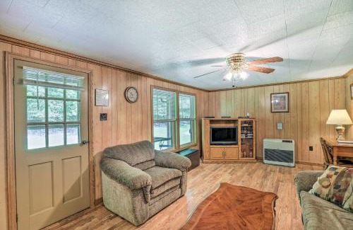 Marshall Casa | Porch and On-Site Creek Marshall Cabin Retreat