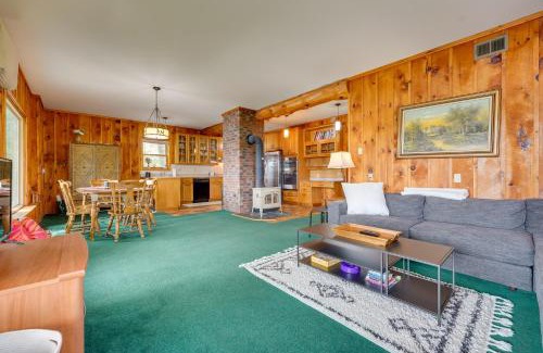 Lake George Casa | Porch and Views Queensbury Three Family Lakehouse