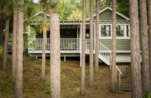 Arcadia Casa | Porch Cottage in Woods, 1 min from Lake, Private Lake Michigan Access very close