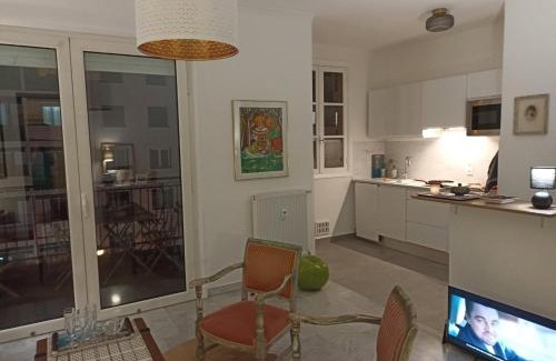 Quartier du Port Apartamento | Port de Nice-charmant appartement bucolique ! vue port