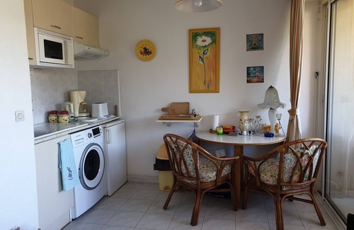 Frejus Port Apartamento | Port Fréjus a 100 m de las playas y de la Base Nature, estudio de 23 m2, 4 plazas, balcón aparcamiento privado
