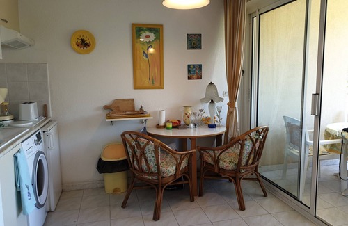 Frejus Port Apartamento | Port Fréjus a 100 m de las playas y de la Base Nature, estudio de 23 m2, 4 plazas, balcón aparcamiento privado
