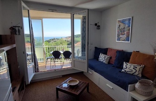Port-Vendres Apartamento | Port-Vendres, Appartement climatisé Vue Mer ! Le port à 3 minutes !