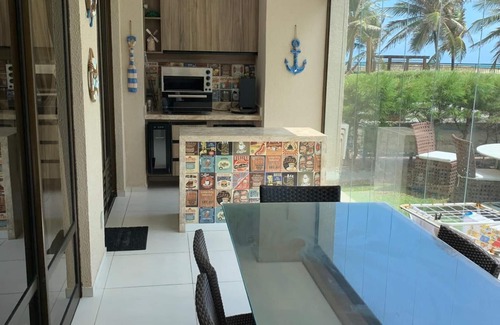 Loteamento Parque das Fontes Apartamento | Porto das Dunas Apartment GROUND FLOOR 4 SUITES -Pé on the aria- 8 people