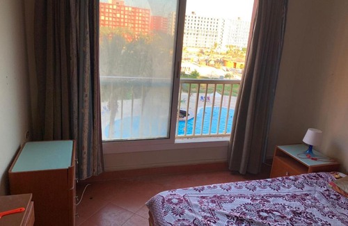 El Alamein Chalet De Esquí | Porto Golf Marina Aqua Park and pools View