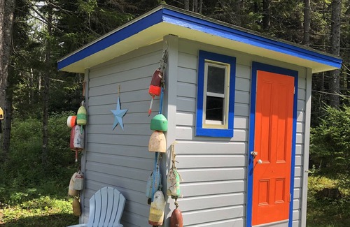 Tenants Harbor Casa | "Posada de Pelicano" - Casa luminosa de 2 dormitorios con acceso al mar