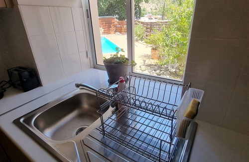 Steni Apartamento | Potamos Studio, Small Village Center Shared Swimming Pool