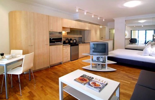 Potts Point Apartamento | Apartamento tipo estudio grande con balcón en Potts Point