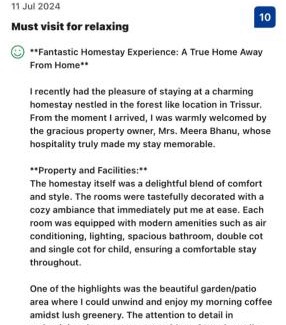 Chavakkad Casa | Pournami Home Stay