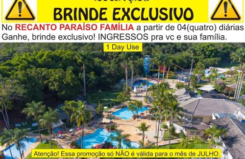 Setor Lagoa Quente Casa | Pousada Recanto Paraíso Família