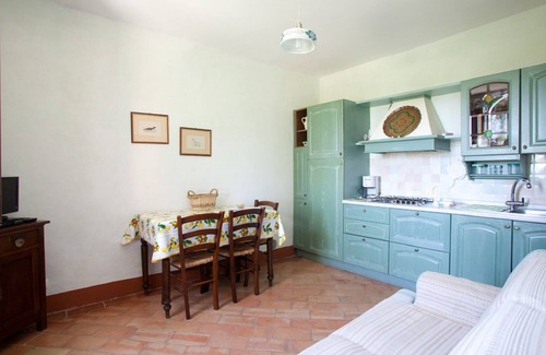 Ponte di Gabbiano Otro | Apartamento Pozzo en la planta baja con piscina en la Toscana en Crete Senesi