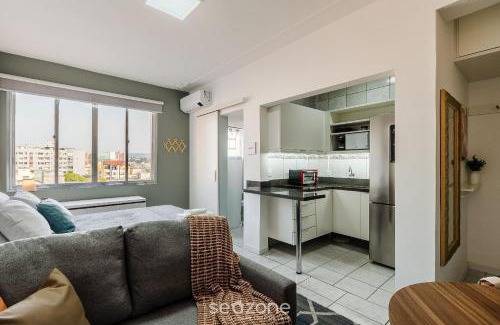 Azenha Apartamento | Estudio práctico cerca Parque Farroupilha HPN707