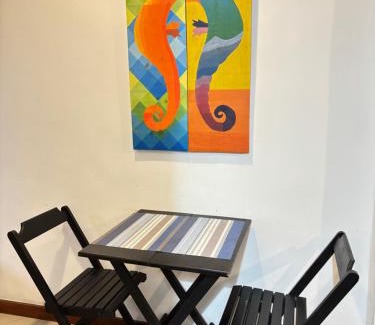 Ferradurinha Apartamento | Praia de Geribá a pé - loft no corredor de acesso a praia
