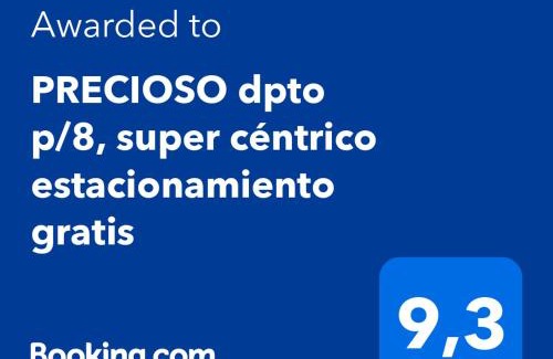 Concordia Apartamento | PRECIOSO dpto p/8, super céntrico estacionamiento gratis