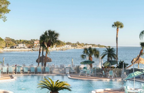 Pinellas Point Casa | Premier Coastal Unit w/Balcony, Resort Amenities - Dining, Marina Beach Nearby