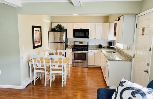 Ortley Beach Casa | PREMIER HOST-2BR SEASIDE PARK SUITE#3, One Short Block to Beach, Kit, Liv Room