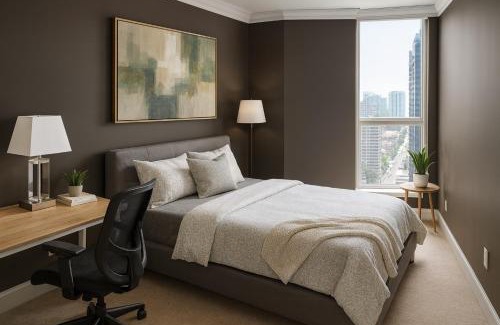 Coal Harbour Apartamento | Premium 2 BR Apartment with Floor-to-Ceiling Windows Coal Harbour