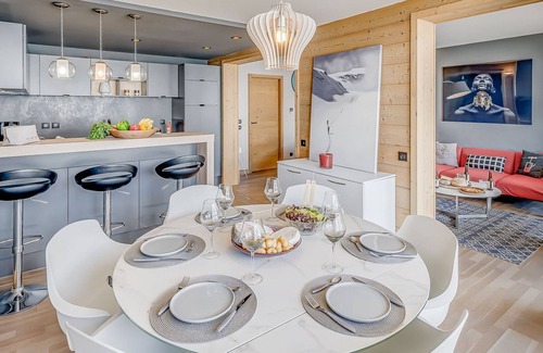 Tignes le Lac Apartamento | Apartamento PREMIUM 4* 5 piezas, 8 pers, balcón, servicio hotelero, wifi, Tignes